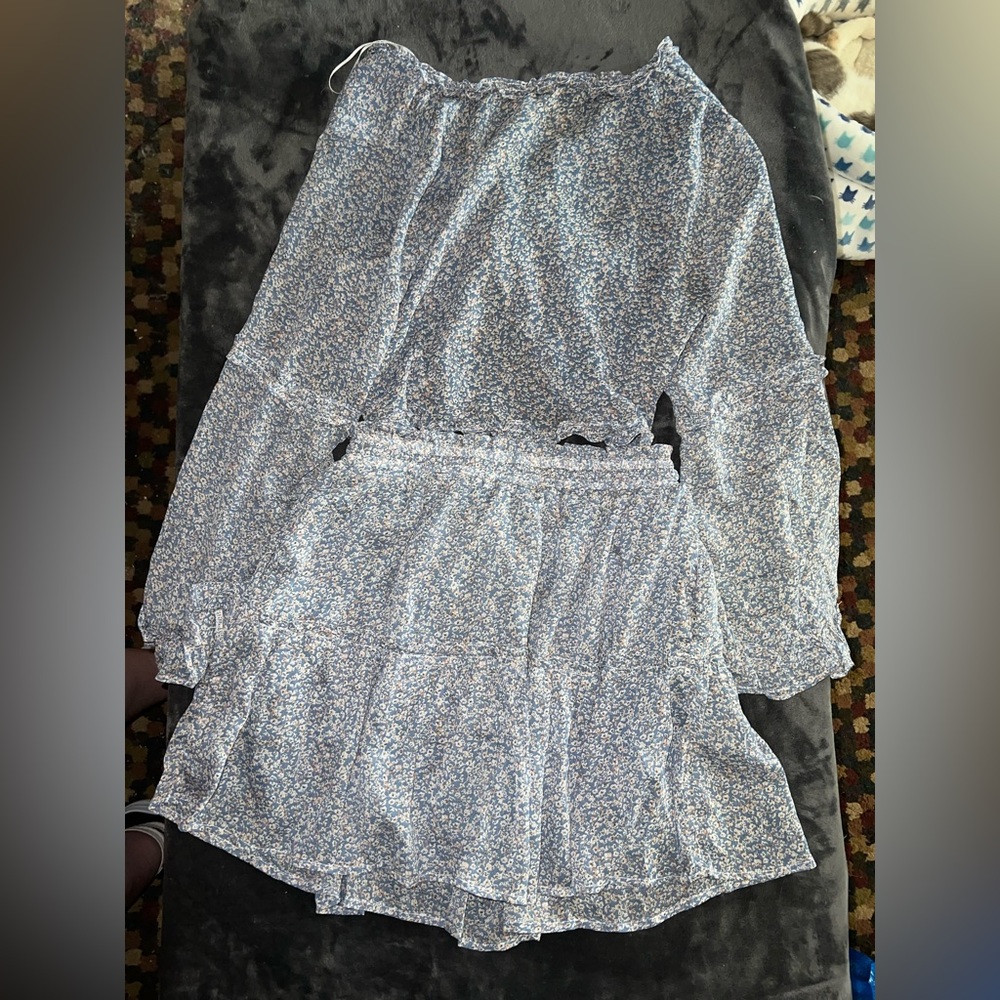 Princess Polly Caylan Set in Blue Size 4 - Picture 6 of 10